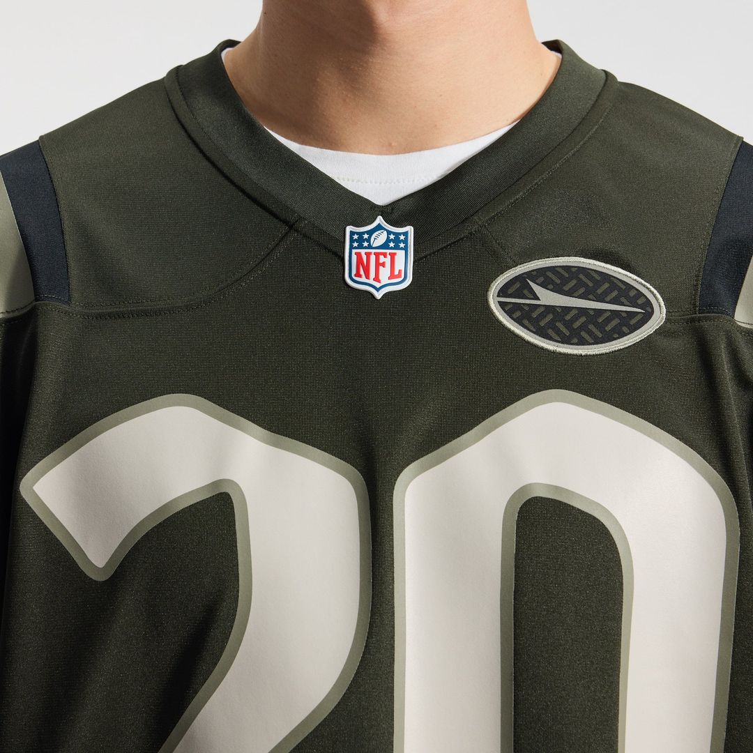 Breece Hall New York Jets Rivalries Collection Game Jersey - Green