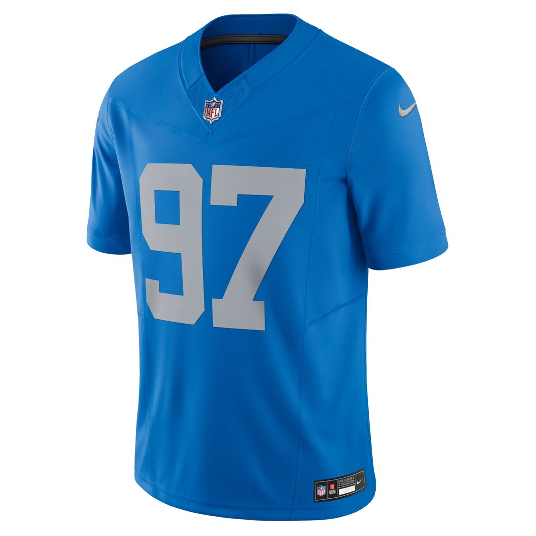 Aidan Hutchinson Detroit Lions 2nd Alternate Vapor F.U.S.E. Limited Jersey - Black