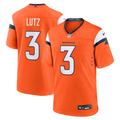 Wil Lutz Denver Broncos Game Jersey - Orange