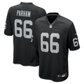 Dylan Parham Las Vegas Raiders Game Jersey - Black