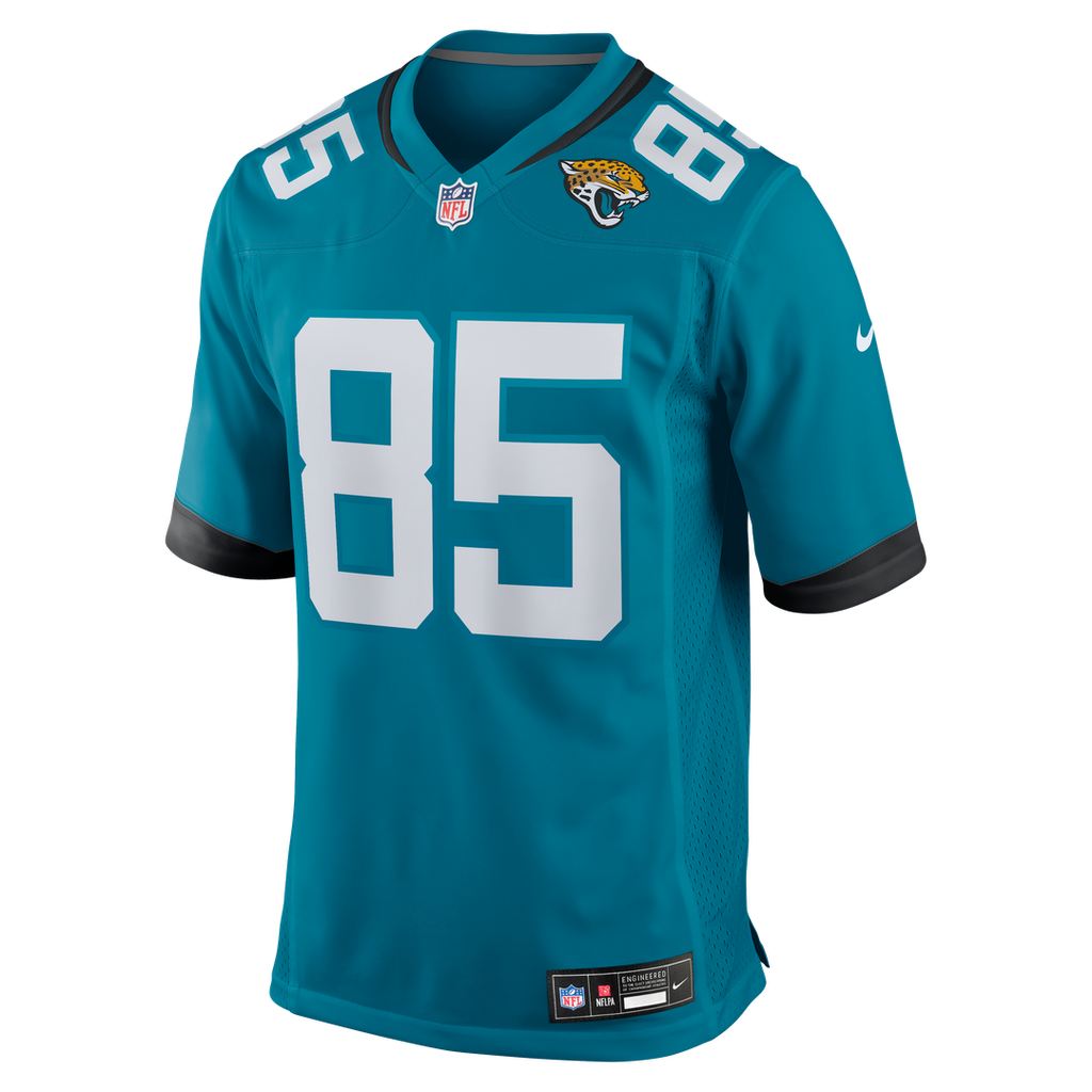Brenton Strange Jacksonville Jaguars Game Jersey - Teal