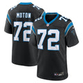 Taylor Moton Carolina Panthers Game Jersey - Black