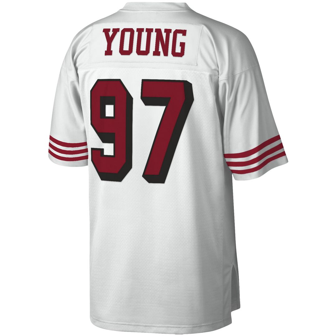 Bryant Young San Francisco 49ers Legacy Replica Jersey - Scarlet