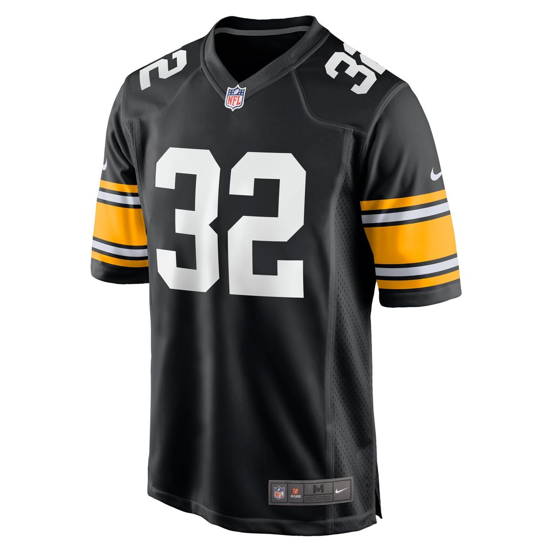 Franco Harris Pittsburgh Steelers Alternate Jersey - Black