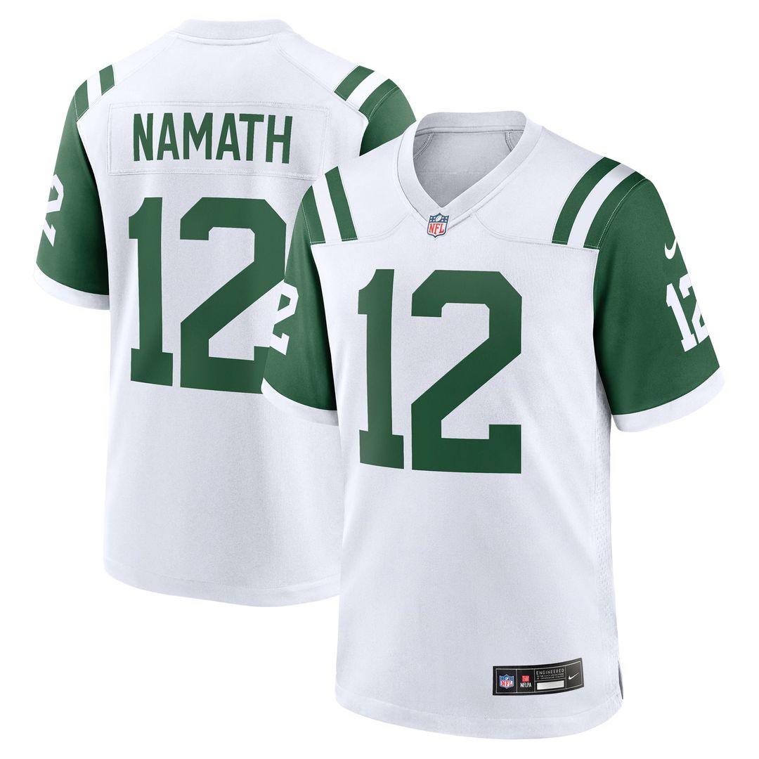 Joe Namath New York Jets Alternate Game Jersey - Legacy Black