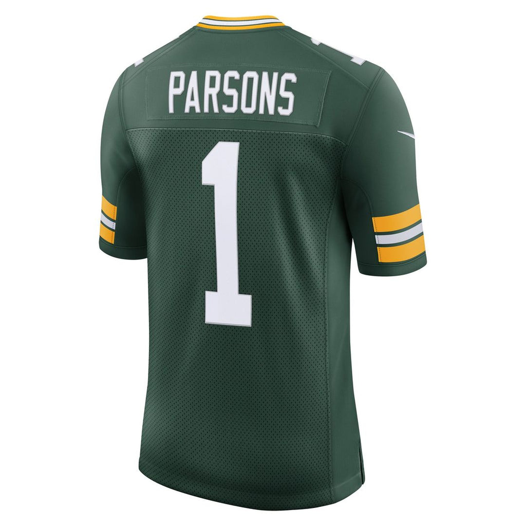 Micah Parsons Green Bay Packers Vapor Untouchable Stitched Limited Jersey - Green