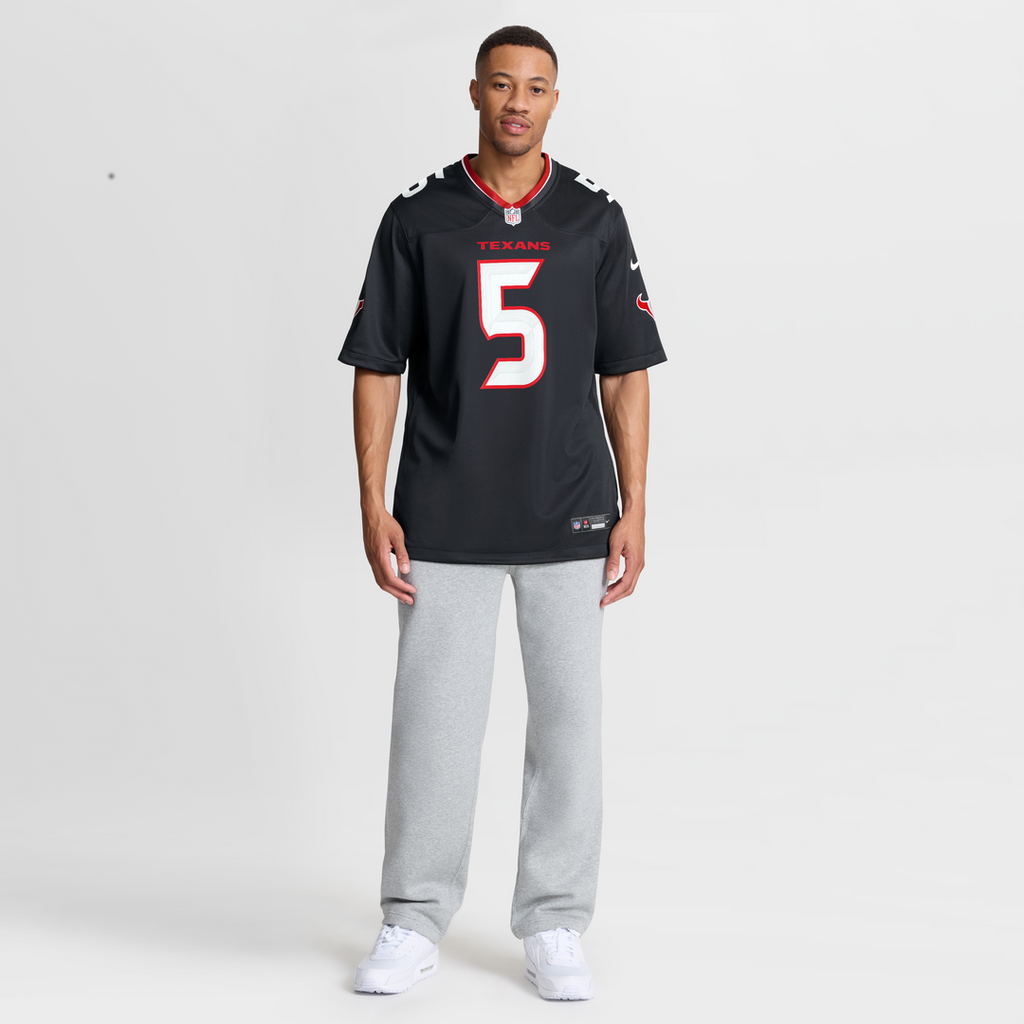 Jalen Pitre Houston Texans Alternate Game Jersey - Red