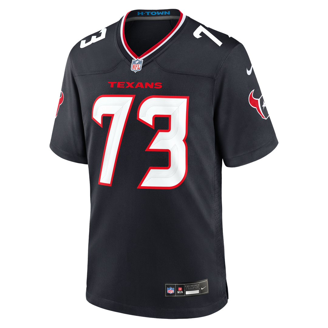 Derrick Graham Houston Texans Game Jersey - Navy