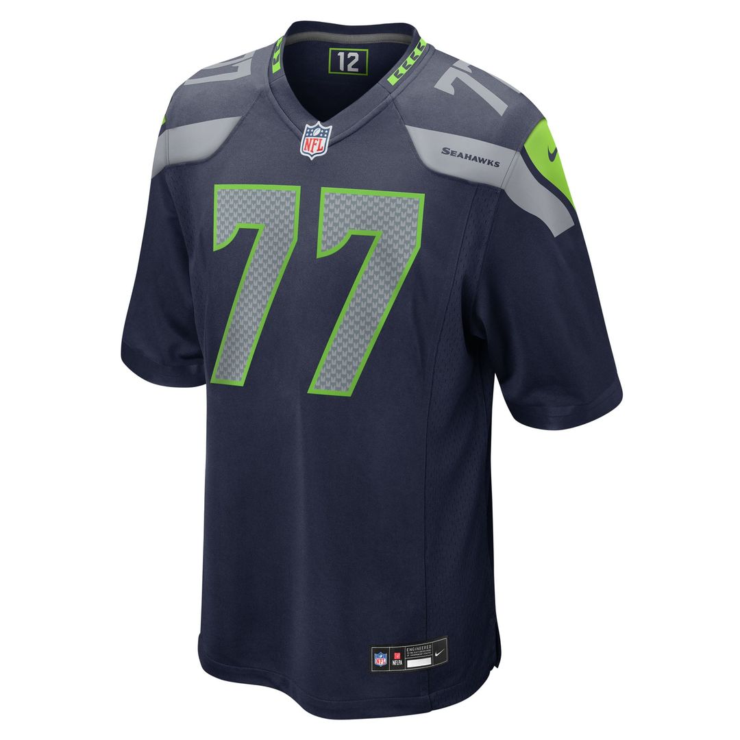 Bryce Cabeldue Seattle Seahawks Game Jersey - College Navy
