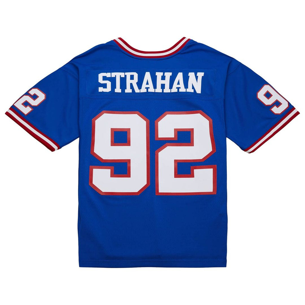Michael Strahan New York Giants Big & Tall 1993 Replica Jersey - Royal Blue