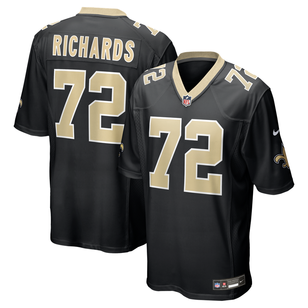 Asim Richards New Orleans Saints Game Jersey - Black