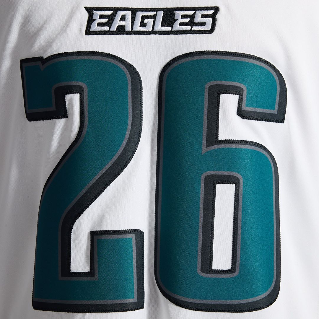 Saquon Barkley Philadelphia Eagles Vapor F.U.S.E. Stitched Limited Jersey - White