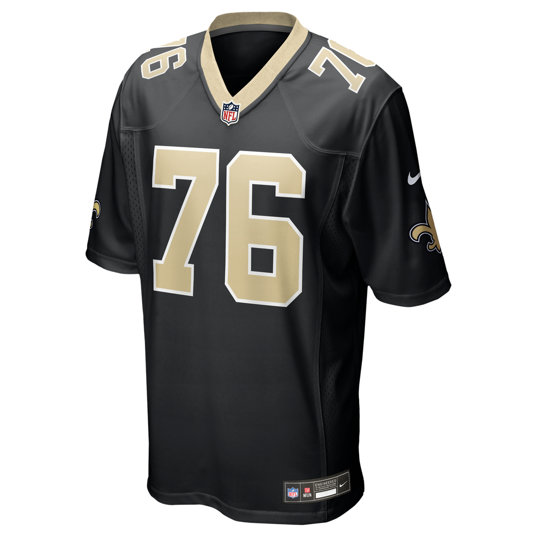 David Edwards New Orleans Saints Game Jersey - Black