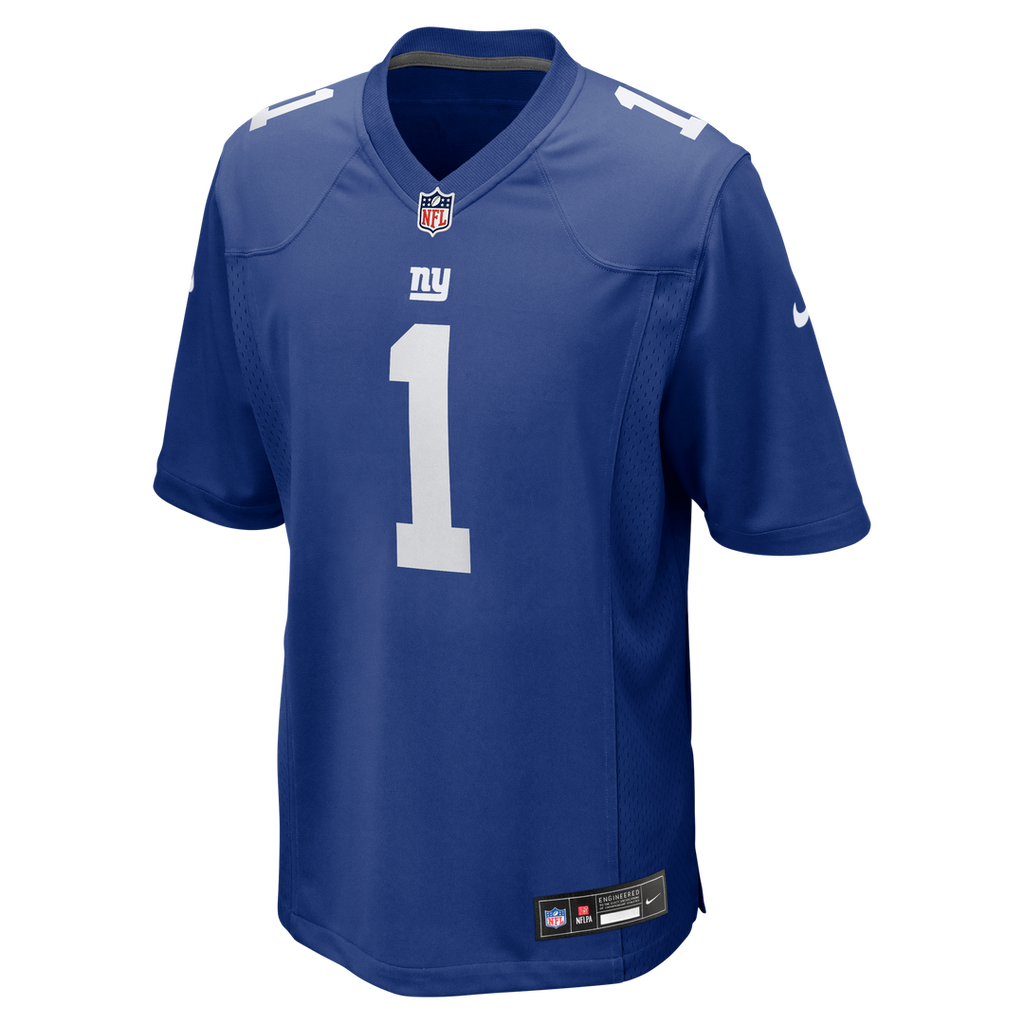 Malik Nabers New York Giants Game Jersey - Royal Blue