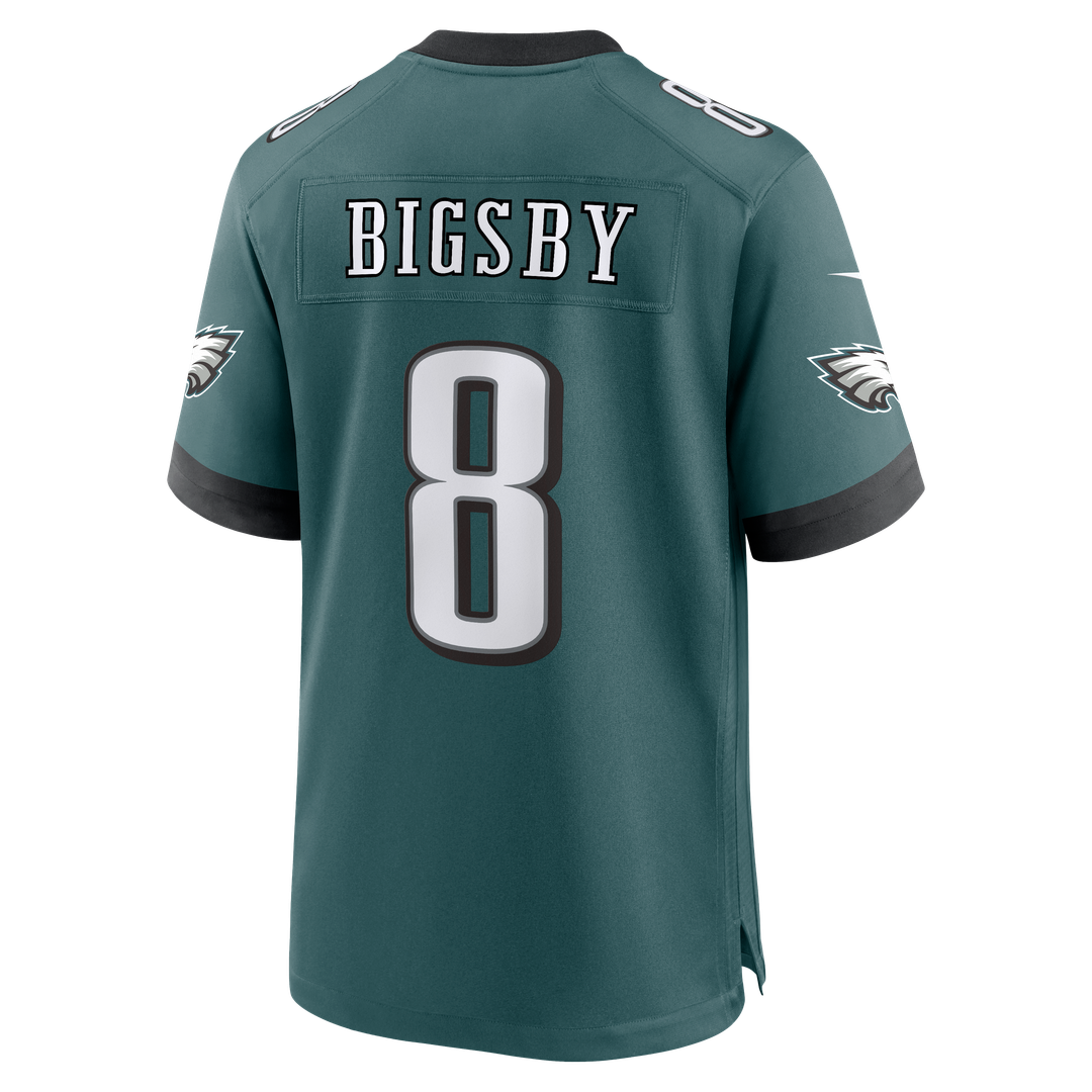 Tank Bigsby Philadelphia Eagles Game Jersey - Midnight Green