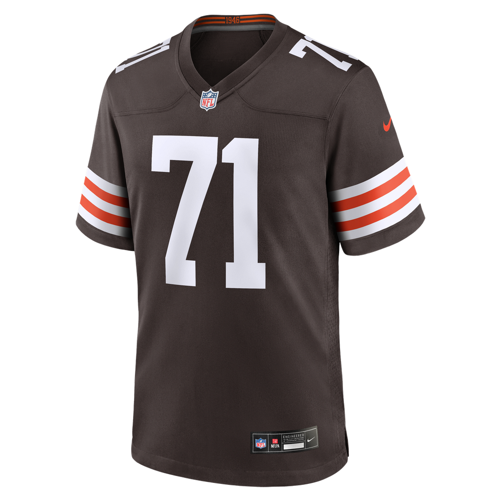 Cornelius Lucas Cleveland Browns Game Jersey - Brown