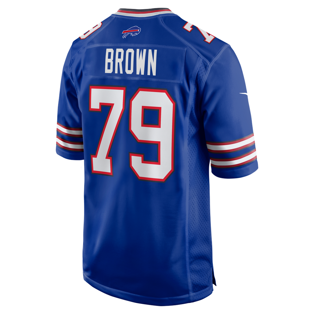 Ruben Brown Buffalo Bills Game Jersey - Royal Blue