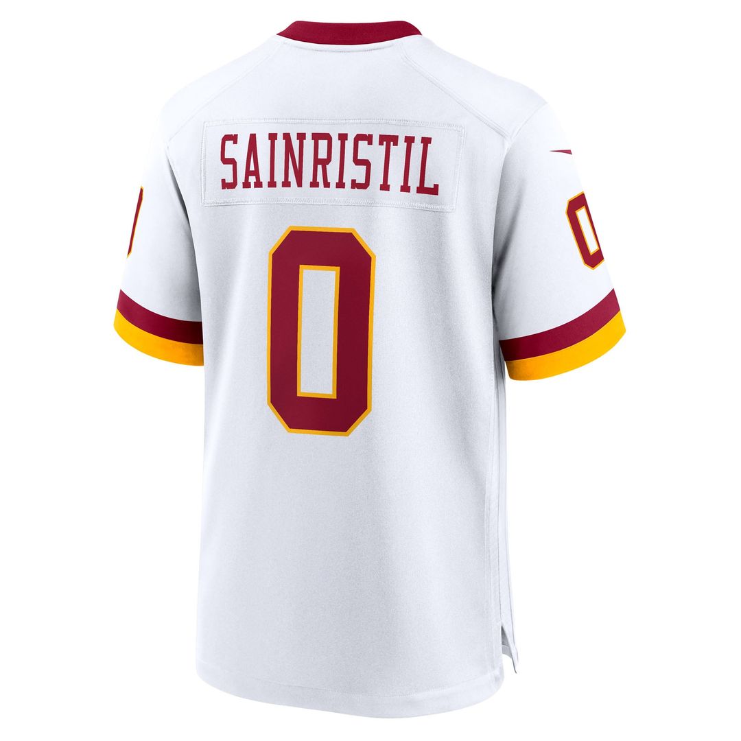 Mike Sainristil Washington Commanders Hail Raiser Alternate Game Jersey - Black