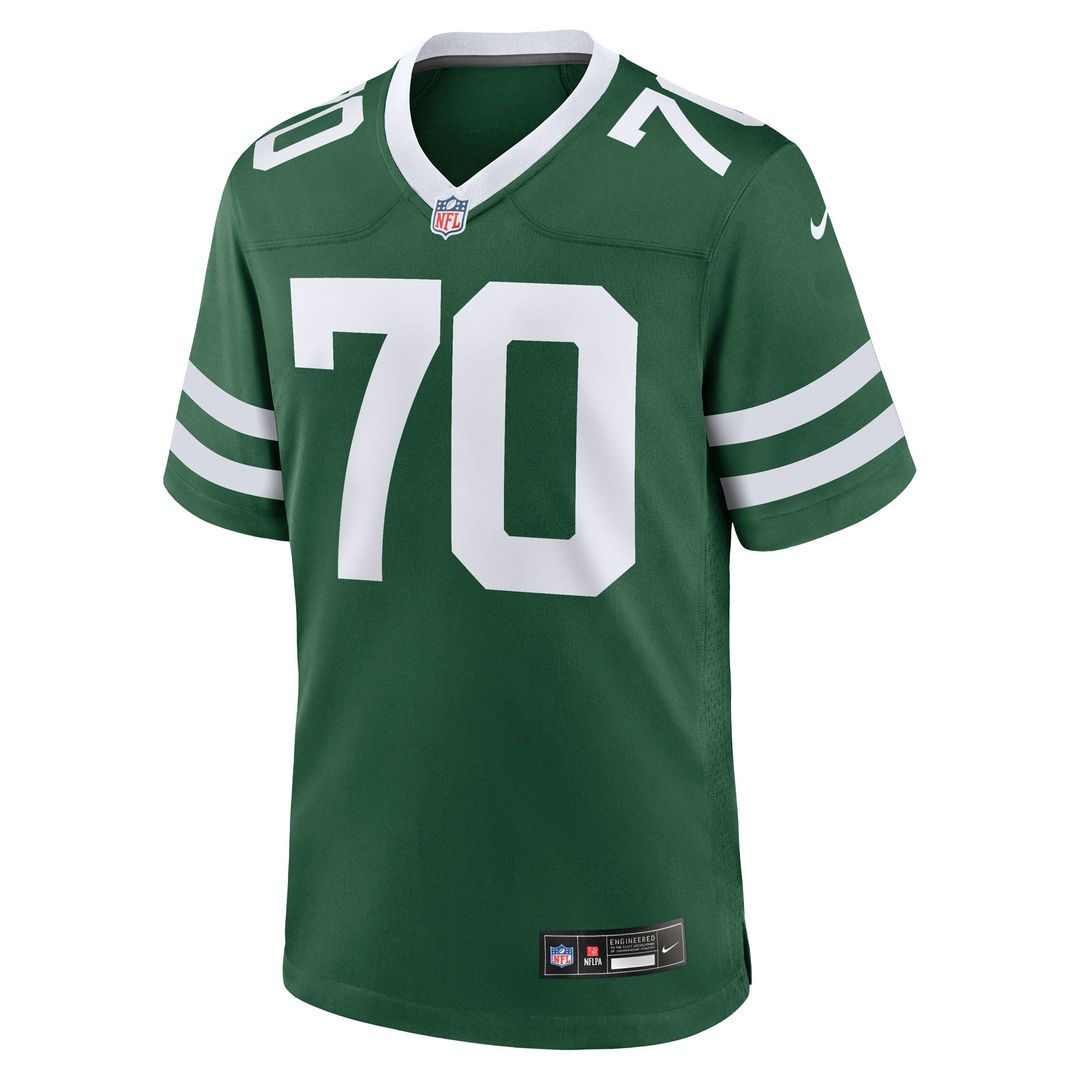Armand Membou New York Jets Game Jersey - Green