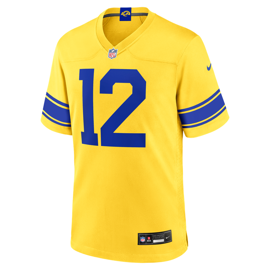 Puka Nacua Los Angeles Rams White Game Jersey - White
