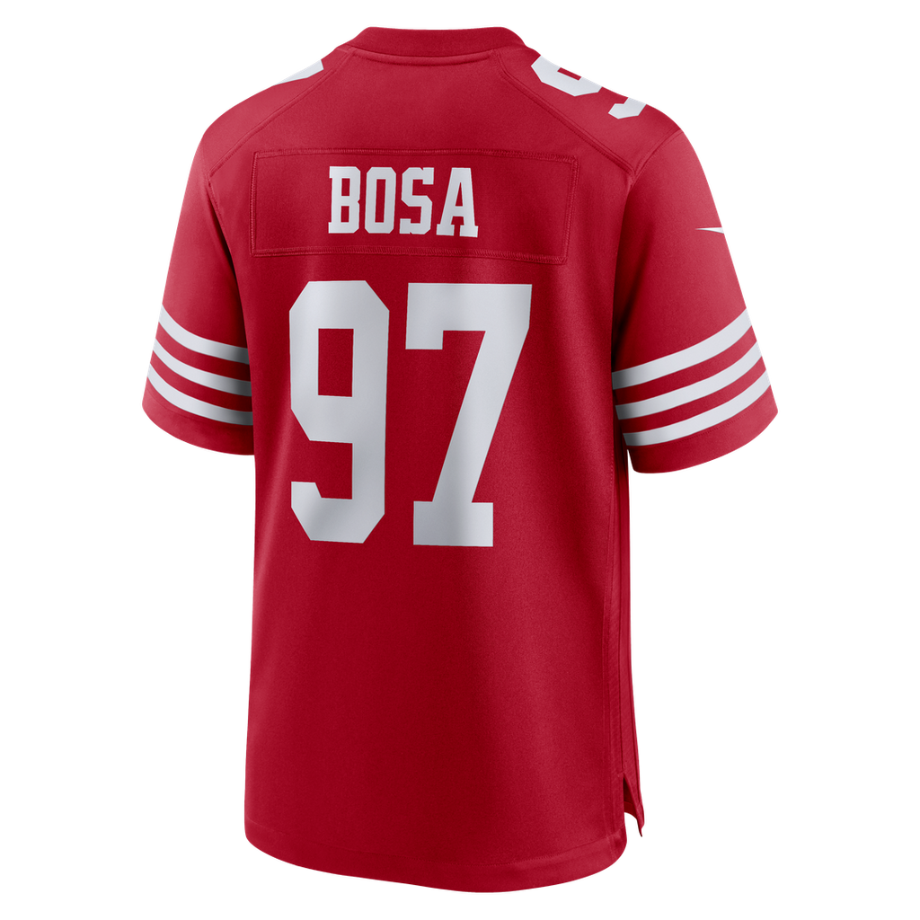 Nick Bosa San Francisco 49ers 80th Anniversary Game Jersey - White