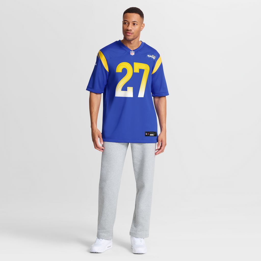 Jarquez Hunter Los Angeles Rams Game Jersey - Royal Blue