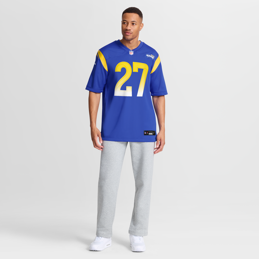Jarquez Hunter Los Angeles Rams Game Jersey - Royal Blue