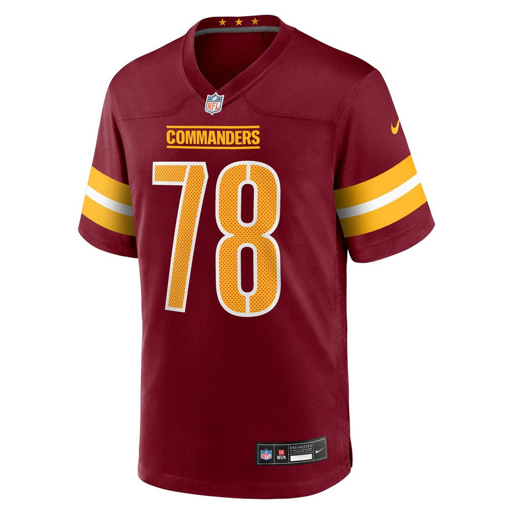 Laremy Tunsil Washington Commanders Game Jersey - Burgundy