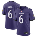 Ja'Kobi Lane Baltimore Ravens Game Jersey - Purple