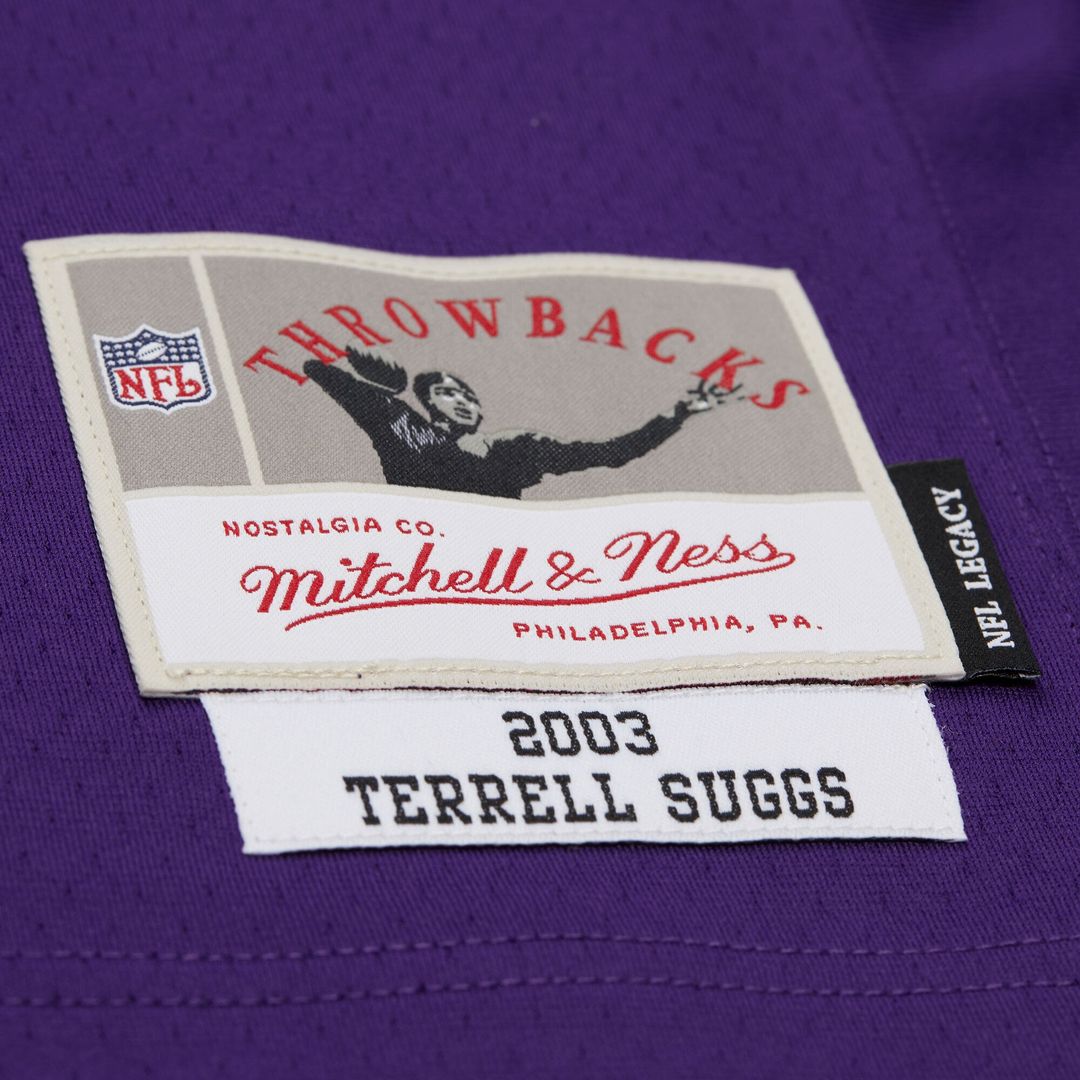 Terrell Suggs Baltimore Ravens 2003 Legacy Replica Jersey - White