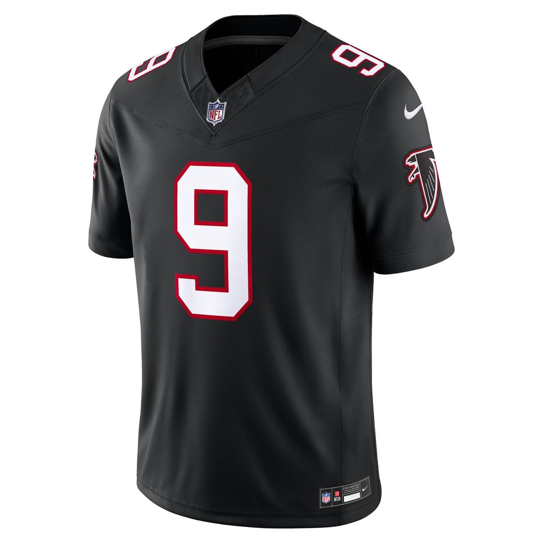 Michael Penix Jr. Atlanta Falcons Vapor F.U.S.E. Stitched Limited Jersey - Red