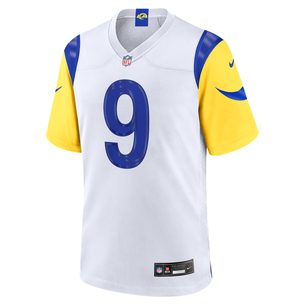 Matthew Stafford Los Angeles Rams White Game Jersey - White