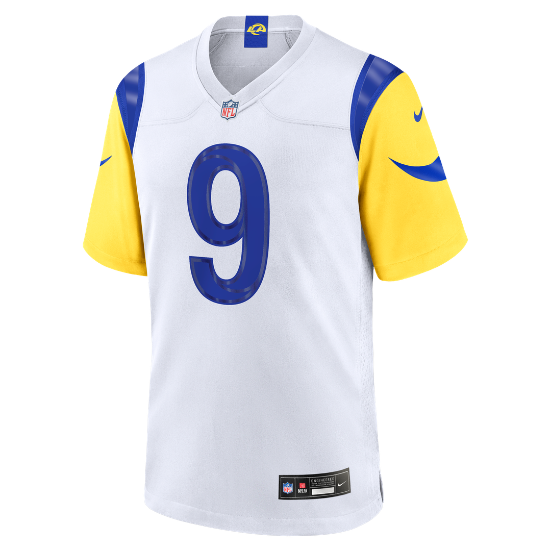 Matthew Stafford Los Angeles Rams White Game Jersey - White