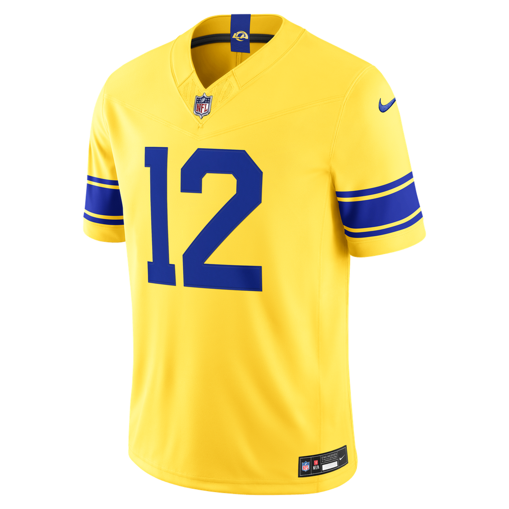 Puka Nacua Los Angeles Rams Vapor F.U.S.E. Stitched Limited Jersey - Royal Blue