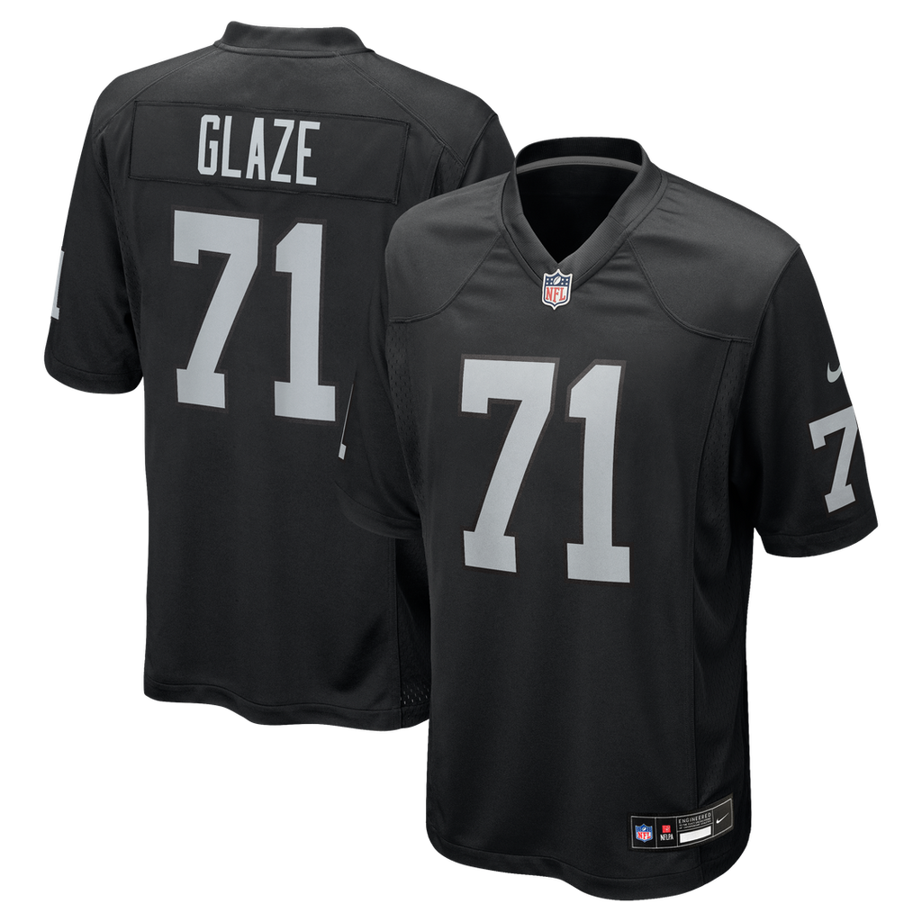 DJ Glaze Las Vegas Raiders Game Jersey - Black