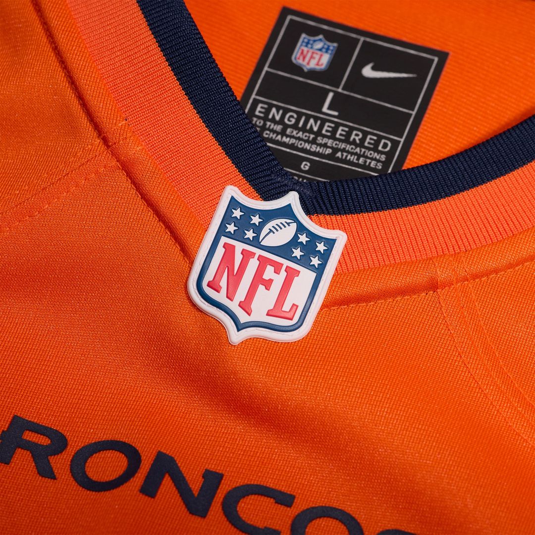 Pat Bryant Denver Broncos Game Jersey - Orange