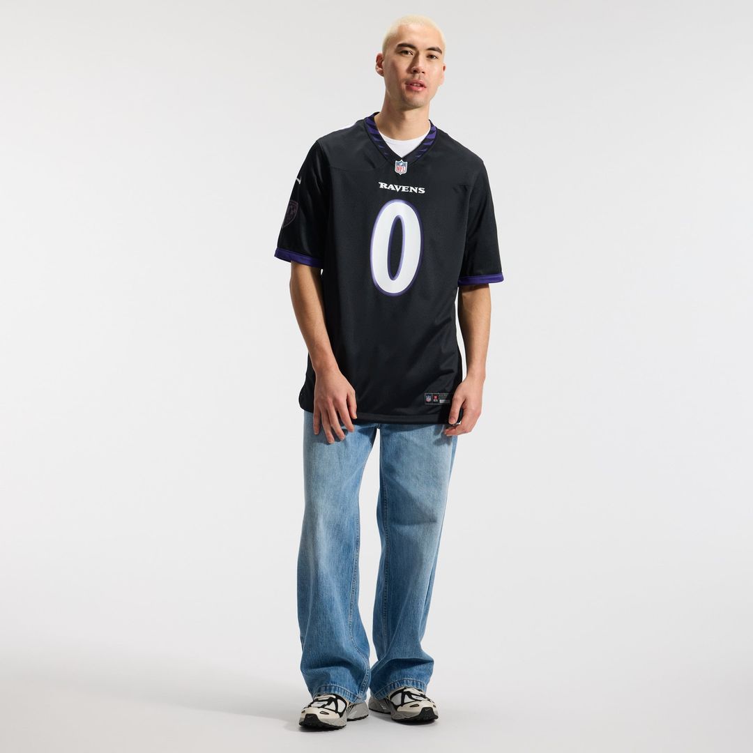 Roquan Smith Baltimore Ravens Alternate Game Jersey - Purple
