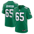 Lane Johnson Philadelphia Eagles Alternate Game Jersey - Kelly Green