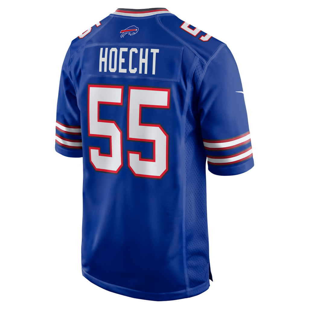 Michael Hoecht Buffalo Bills Game Jersey - Royal Blue