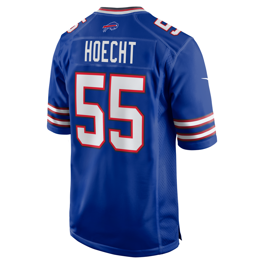 Michael Hoecht Buffalo Bills Game Jersey - Royal Blue