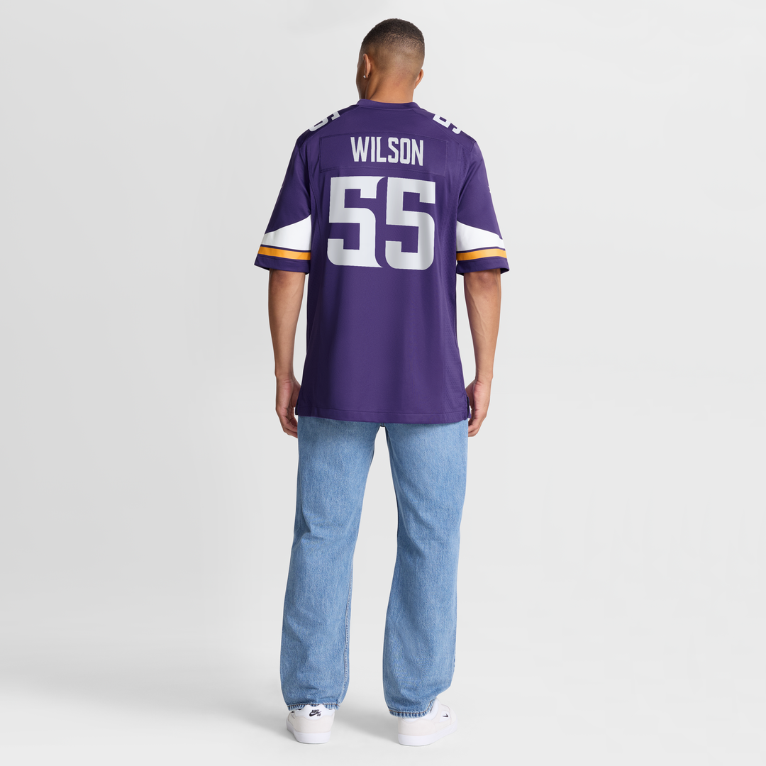 Eric Wilson Minnesota Vikings Game Jersey - Purple