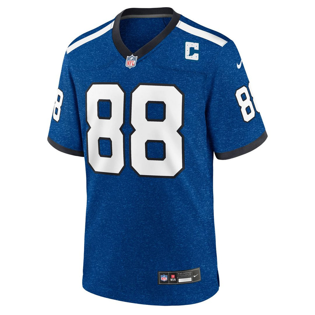 John Mackey Indianapolis Colts Game Jersey - Royal Blue