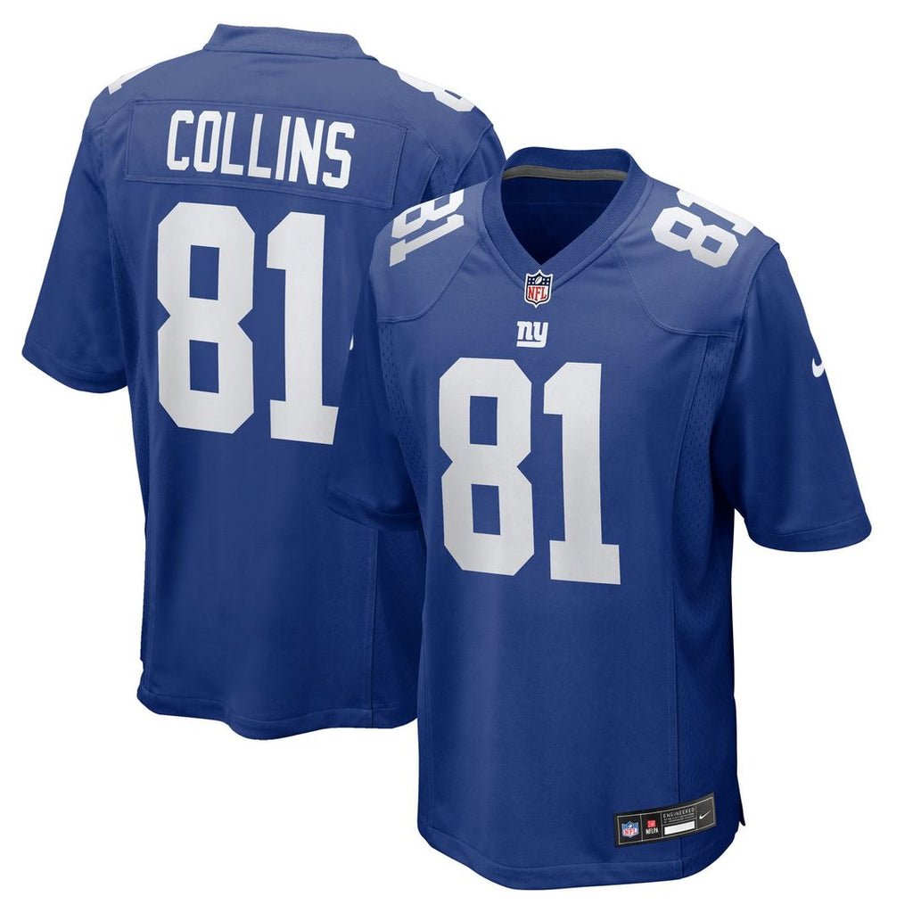 Beaux Collins New York Giants Game Jersey - Royal Blue