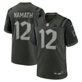 Joe Namath New York Jets Rivalries Collection Game Jersey - Green
