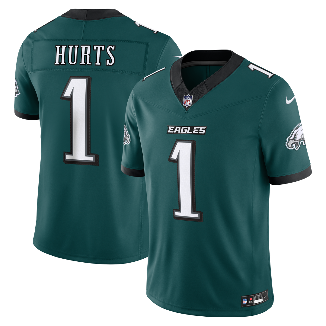 Jalen Hurts Philadelphia Eagles Alternate Vapor F.U.S.E. Stitched Limited Jersey - Kelly Green