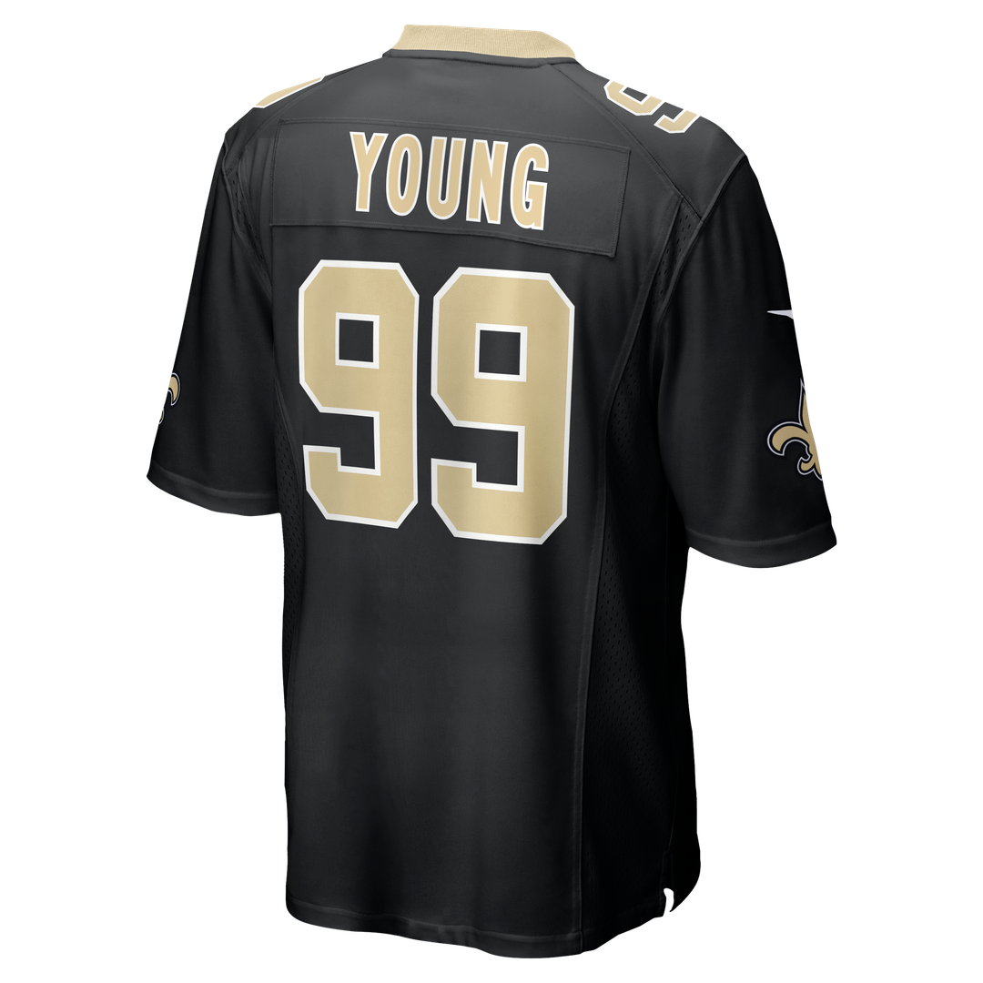 Chase Young New Orleans Saints Game Jersey - Black