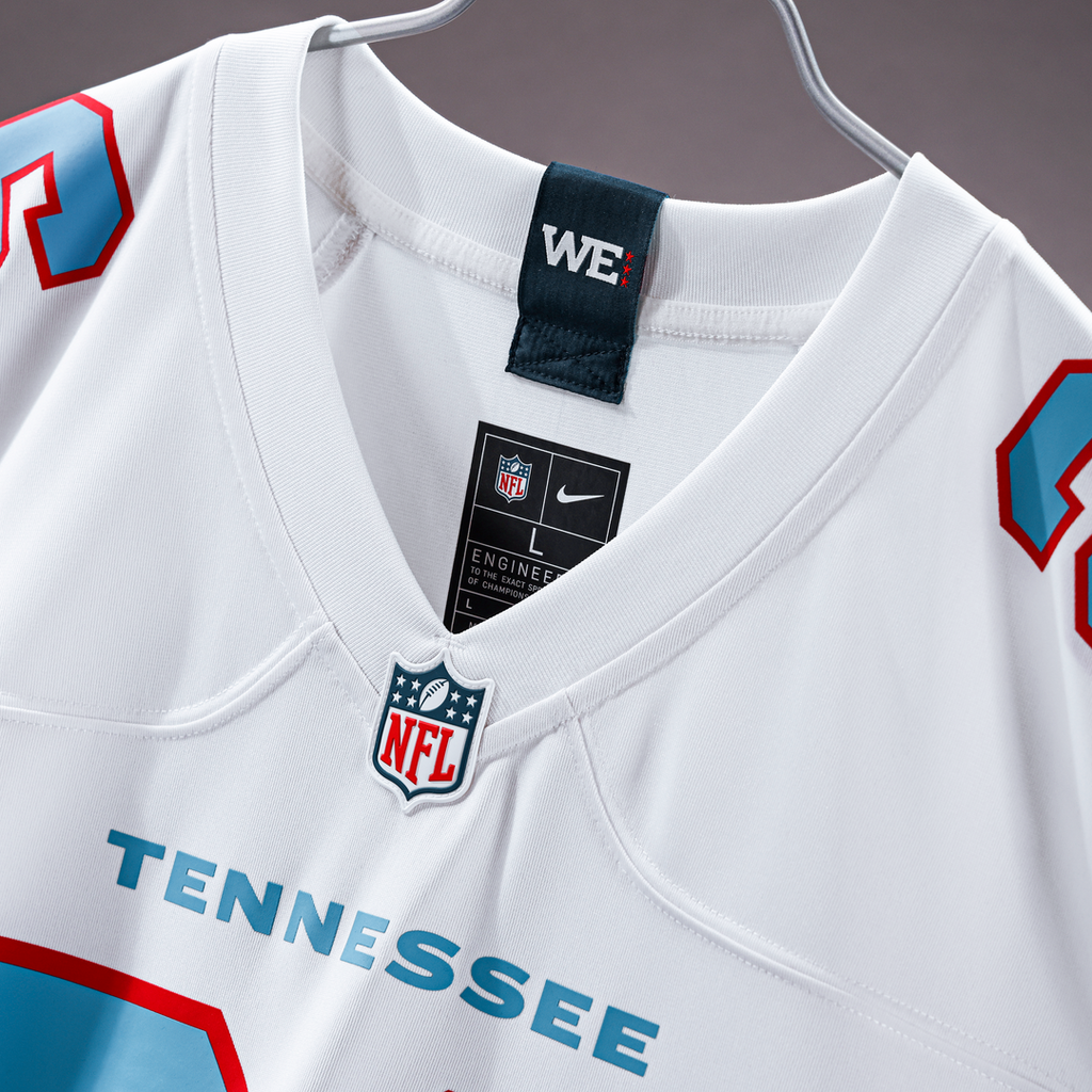 Wan'Dale Robinson Tennessee Titans Game Jersey - Light Blue
