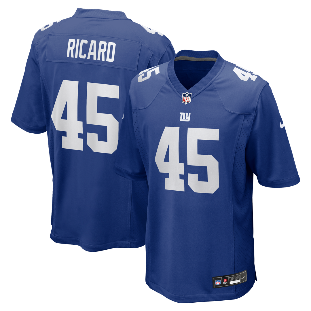 Patrick Ricard New York Giants Game Jersey - Royal Blue