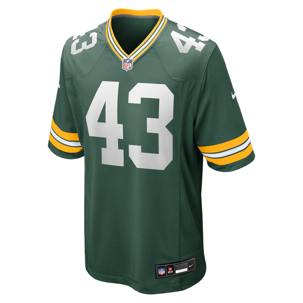 Kiondre Thomas Green Bay Packers Game Jersey - Green
