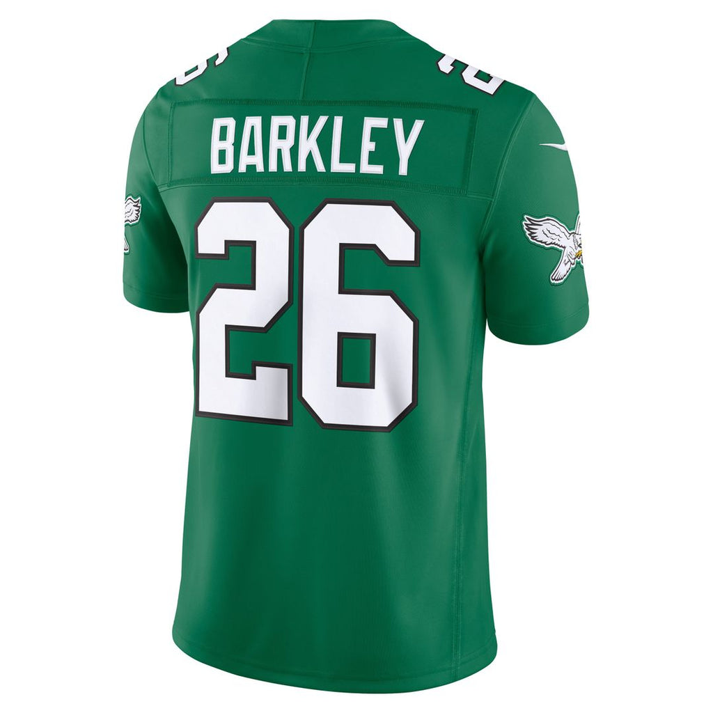 Saquon Barkley Philadelphia Eagles Alternate Vapor F.U.S.E. Stitched Limited Jersey - Black